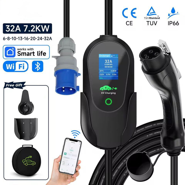7kW Portable Charger – Type 2 Single Phase